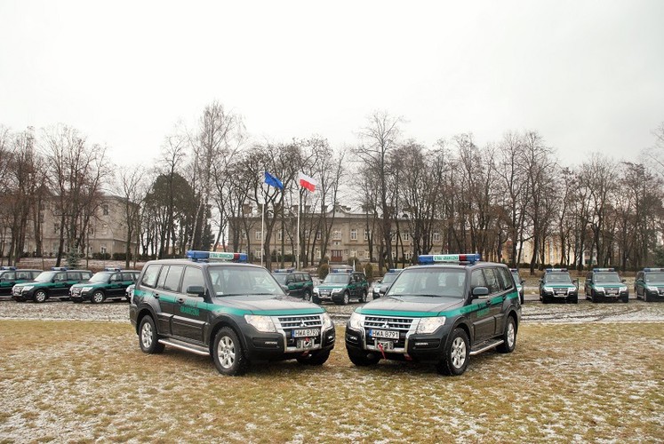 Straż Graniczna dostała mitsubishi pajero