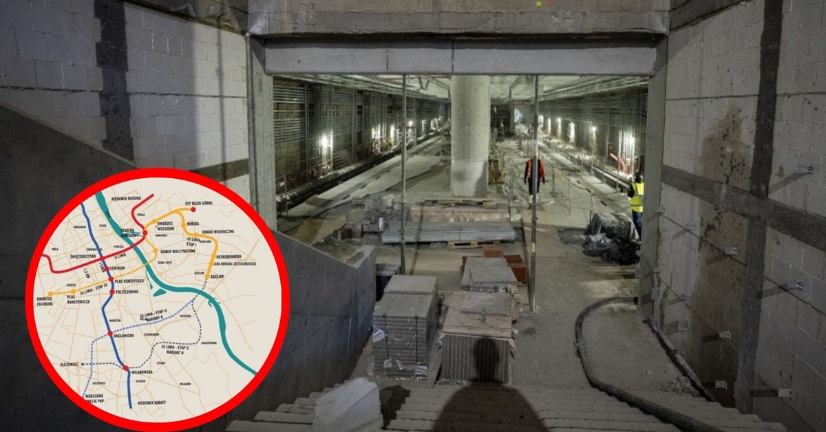 Строительство метро в Варшаве подходит к концу. Что дальше? Как минимум один год простоя