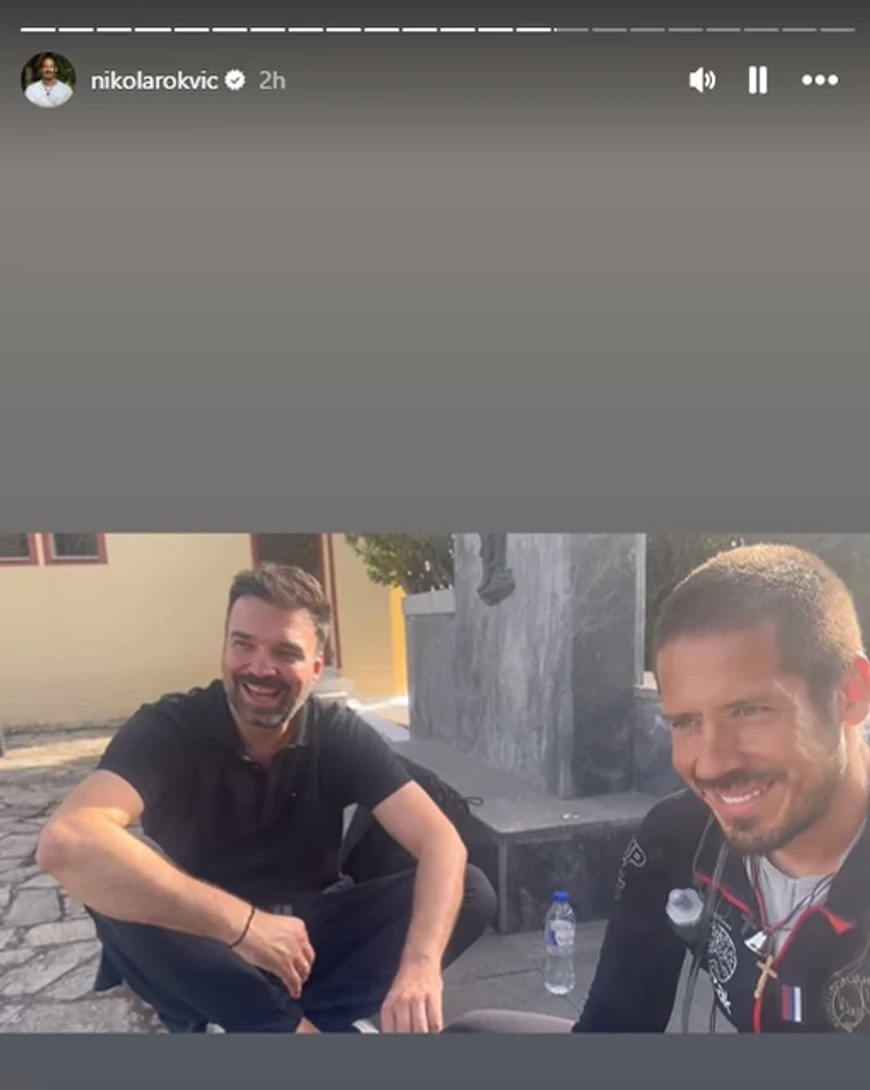 Ivan Bosiljčić i Nikola Rokvić (Foto: Instagram)