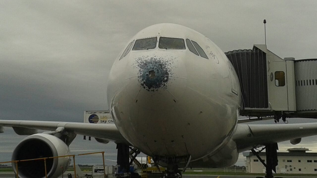 Grad uszkodził samolot linii Air Europa, lecący z Madrytu do Buenos Aires. Jak poinformowała argentyńska stacja telewizyjna TN, maszyna wylądowała jednak bezpiecznie w stolicy Argentyny.