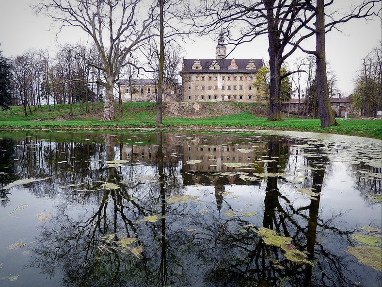 Pałac w Gorzanowie koło Kłodzka