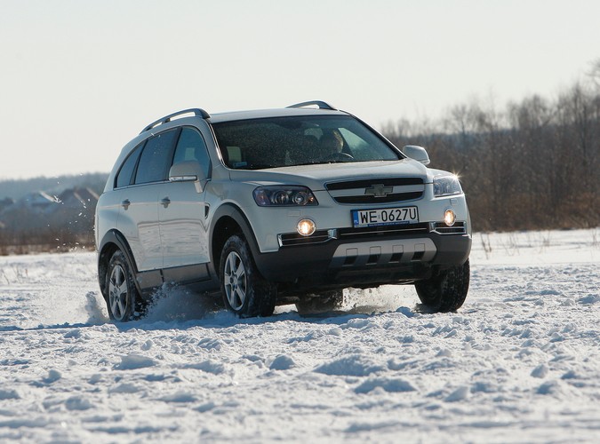 Chevrolet captiva z dwulitrowym 150-konnym turbodieslem