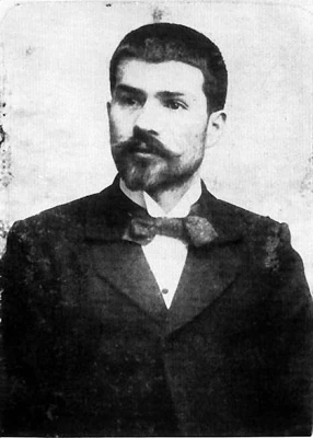 Constantin Brancusi, fotografia wykonana ok. 1905 roku. fot. Wikimedia Commons.
