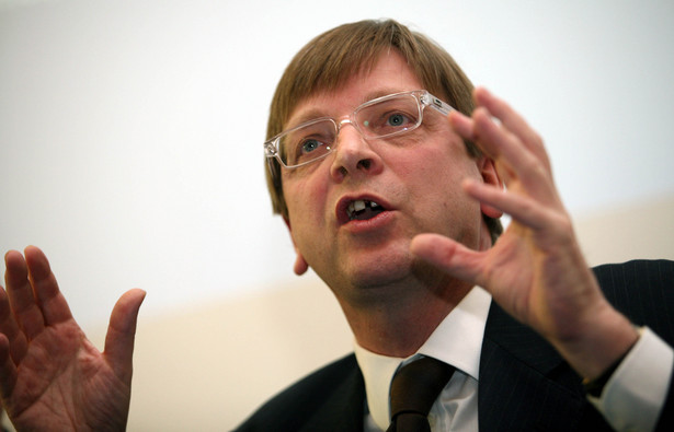 Były premier Belgii Guy Verhofstadt