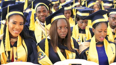 Illustrative picture of Nigerian students during their graduation ceremony (Campus Times)
