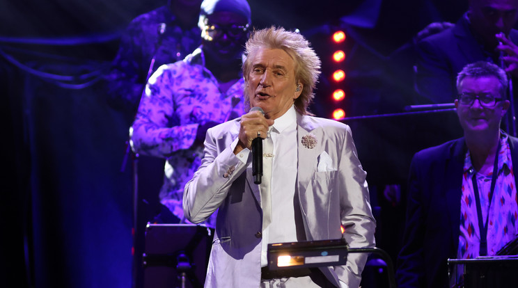 Rod Stewart kisfia egy meccs közben lett rosszul/ Fotó: Northfoto