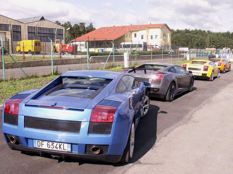 Lamborghini Gallardo Roadshow 2007: pierwsze wrażenia z jazdy