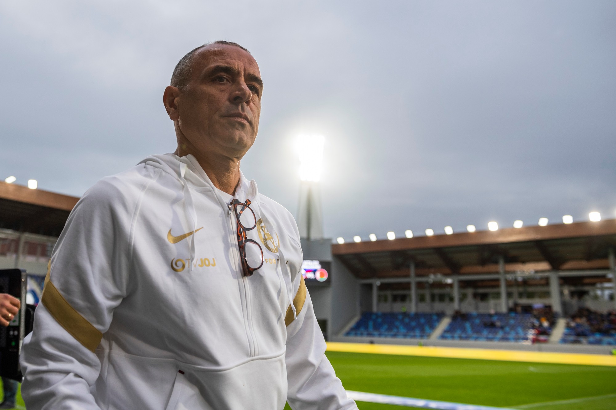 Tréner slovenskej futbalovej reprezentácie Francesco Calzona. 