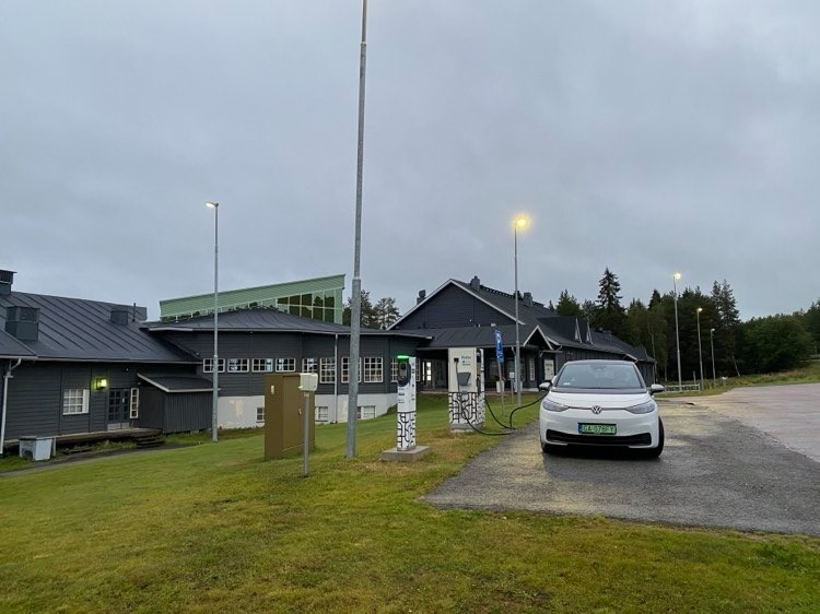 Volkswagenem ID.3 na Nordkapp