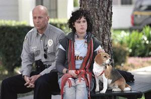 Bruce Willis i Rumer Willis w filmie &quot;Osaczony&quot;