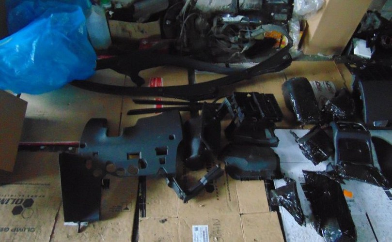 Rozmontowali pół tysiąca samochodów z Europy Zachodniej