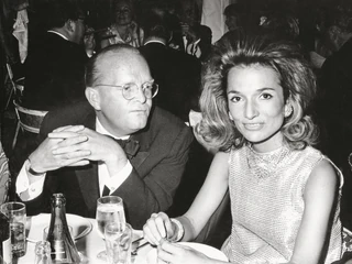 Lee Radziwill and Truman Capote circa 1966 