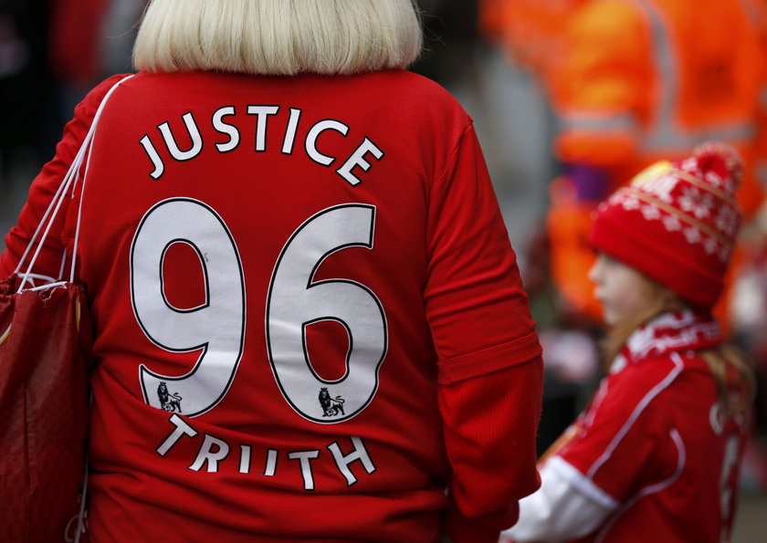 Policja winna śmierci 96 kibiców Liverpool FC na stadionie Hillsborough