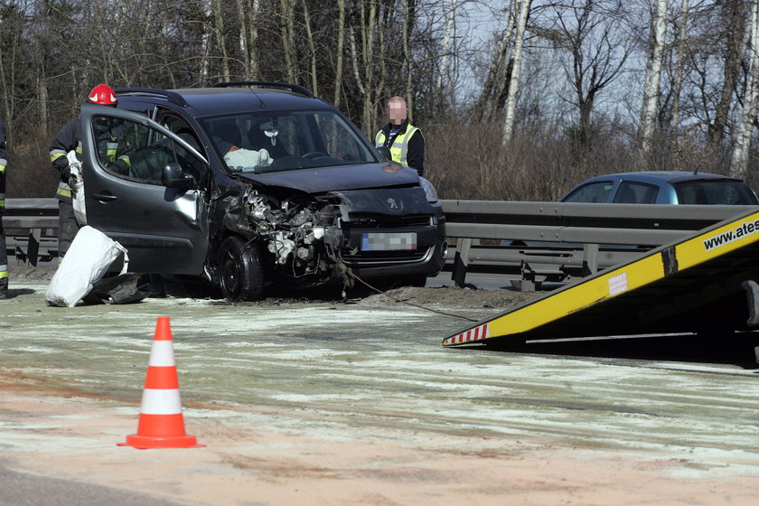 Karambol na trójmiejskiej obwodnicy. Zderzyło się 5 aut