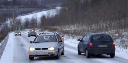 Groza na drodze! Jest ślizgawica!