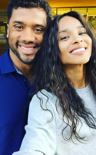 Russell Wilson Gushes Over Fiancee On Twitter Instagram