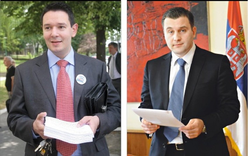 Nemanja Šarović i Nebojša Ćirić