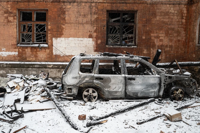 Ruski napad orešnikom na Lavov