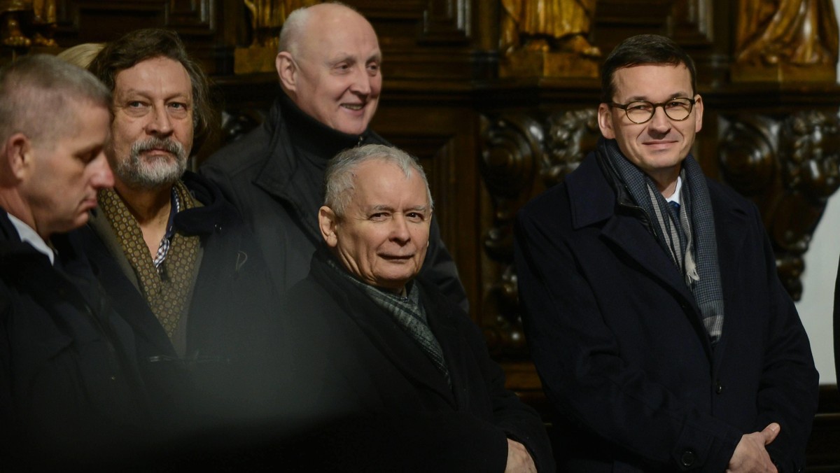 Jarosław Kaczyński, Mateusz Morawiecki, Jan Maria Tomaszewski