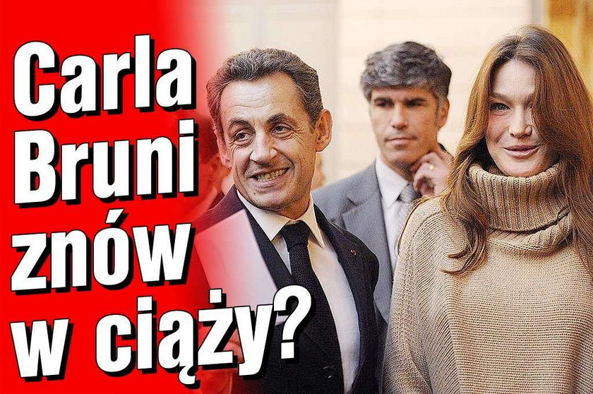 Carla Bruni znów w ciąży?