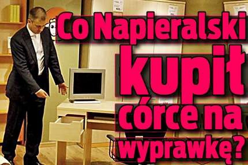 Co Napieralski kupił córce na wyprawkę? FOTO