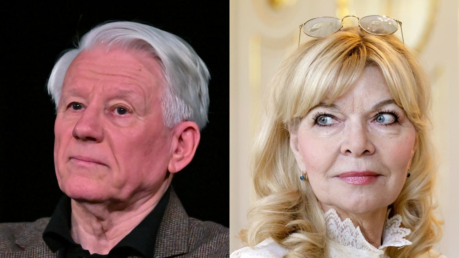 Herec Emil Horváth a generálna riaditeľka SND Zuzana Ťapáková.