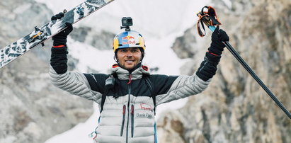 To historyczny wyczyn! Andrzej Bargiel jako pierwszy zjechał na nartach z K2