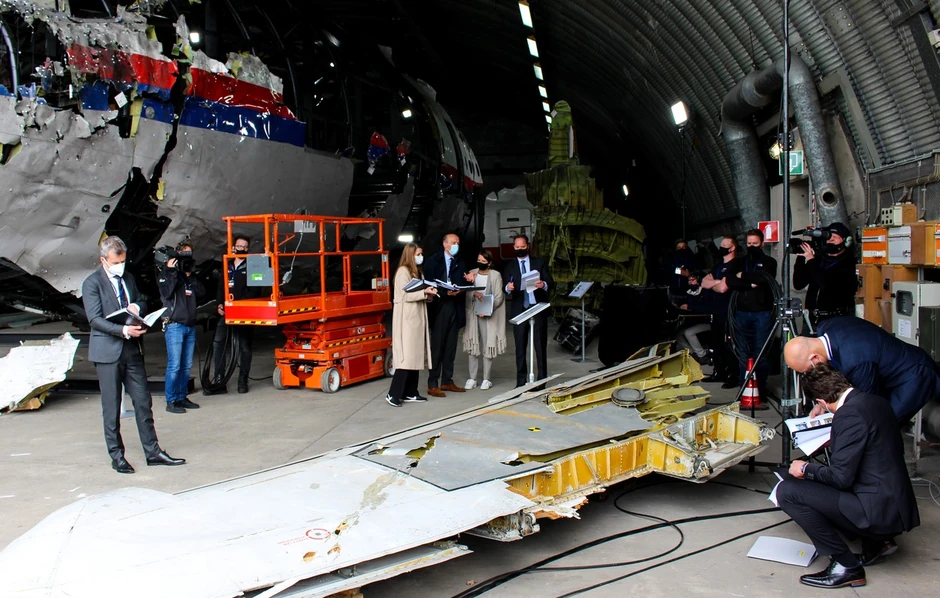 Holandske sudije pregledaju ostatke aviona
