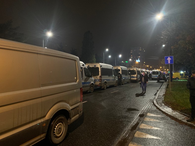 Protesty przeciwko wyrokowi TK w Warszawie, fot. Krzysztof Jedlak