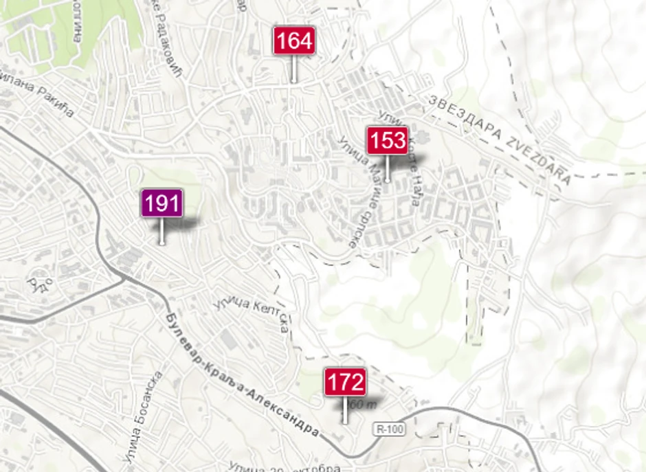 Kvalitet vazduha na Zvezdari