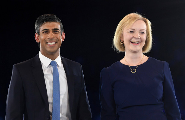 Rishi Sunak i Liz Truss