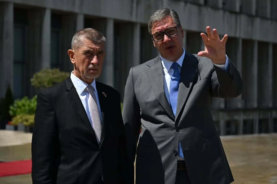 Andrej Babiš, Aleksandar Vučić