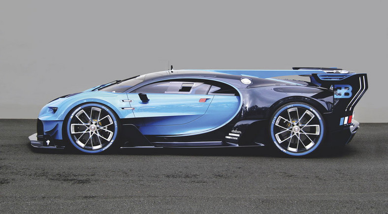 Bugatti Vision Gran Turismo - nielimitowane i niemal nierealne