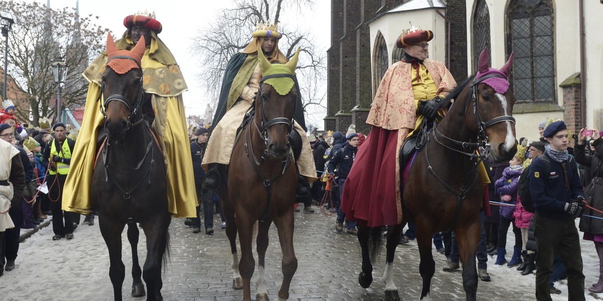 Kacper, Melchior i Baltazar we Wrocławiu