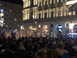 Protest przez Pałacem Prezydenckim w Warszawie