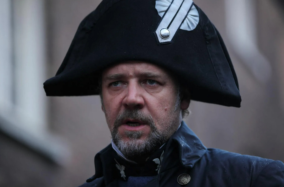 "Nędznicy" – Russell Crowe jako Javert