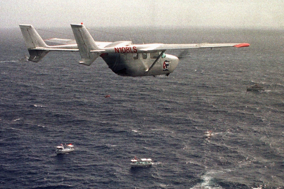 Avion humanitarne organizacije Braća u spas kod Havane 10. jula 1999.