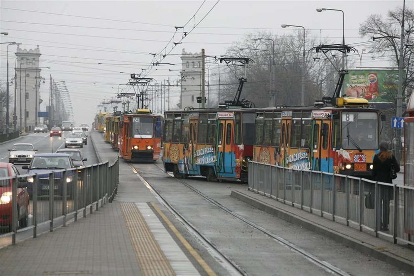 Tramwaj w płomieniach