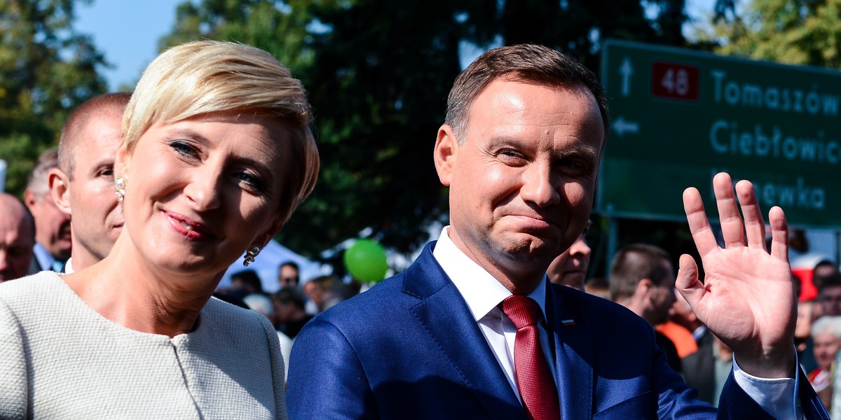 Andrzej Duda w Spale.