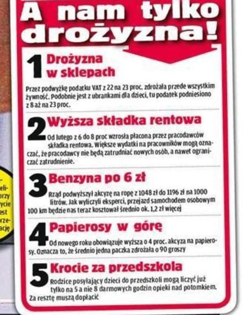 Tak nas doi władza