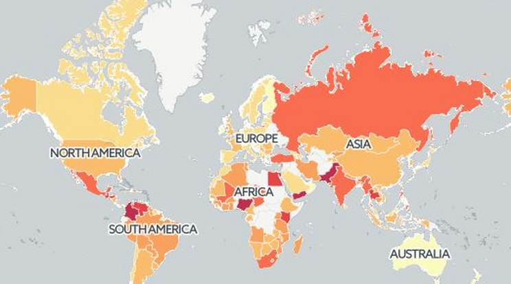 /Illusztráció: Telegraph Travel Maps