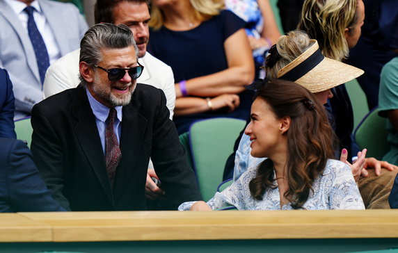 Hubert Hurkacz - Matteo Berrettini zagrali w półfinale Wimbledonu. Kto zasiadł na trybunach?