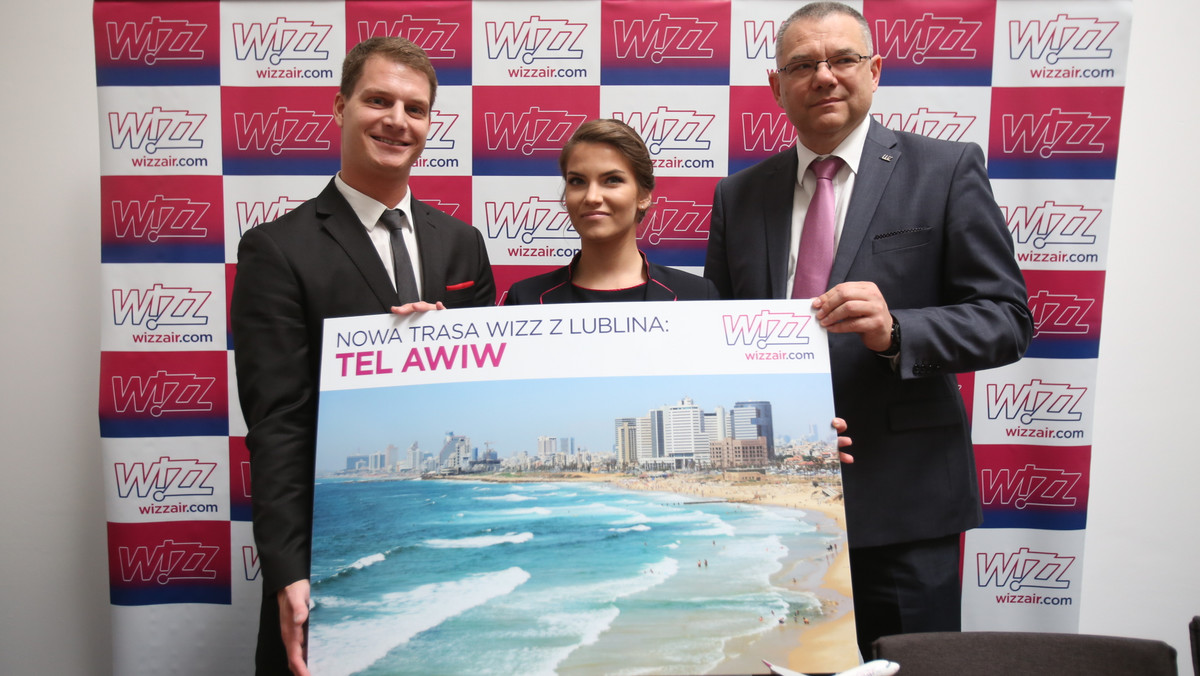 To kolejny kierunek, w jakim będą mogli udać się pasażerowie korzystający z lotniska w Świdniku. Wizz Air oficjalnie otworzył połączenie z Lublina do Tel Awiwu. Pierwszy samolot wystartuje już 17 czerwca 2017 roku.