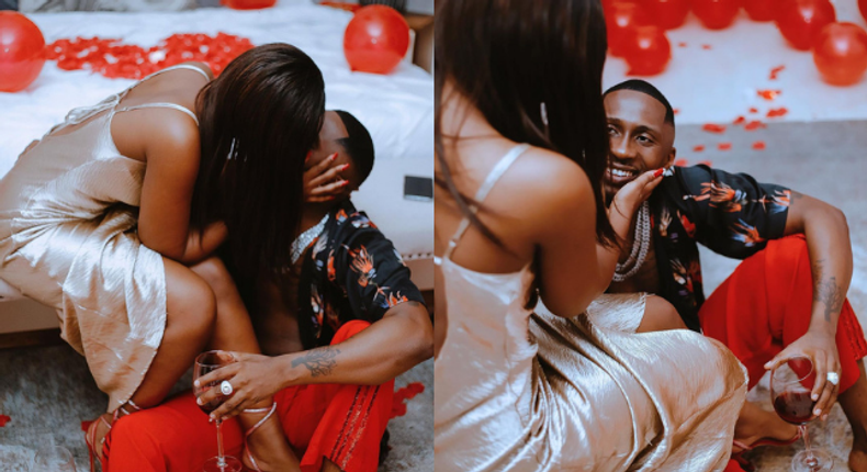 Juma Jux spotted on baecation with his new girlfriend [Photos]