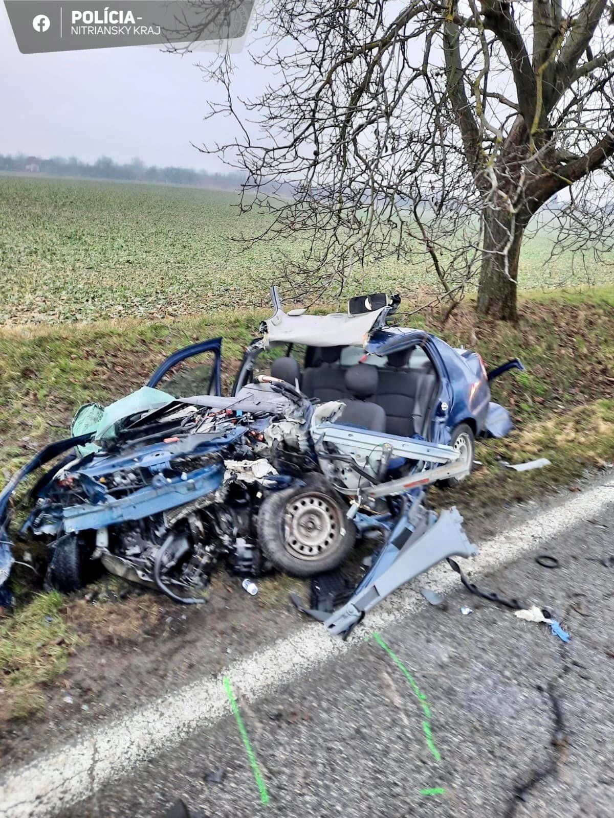 Tragická dopravná nehoda v obci Klasov.