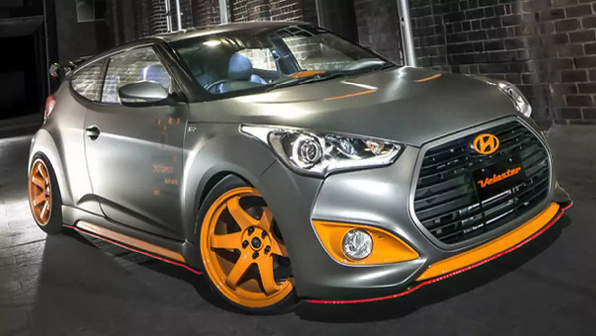 Zmodyfikowany Hyundai Veloster chce konkurować z DS3