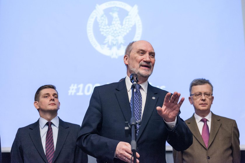 Bartosz Kownacki i Antoni Macierewicz