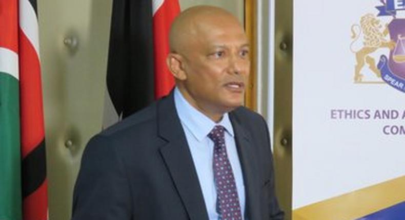 EACC CEO Twalib Mbarak during a past event