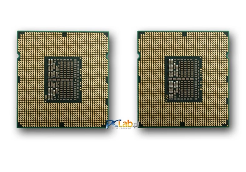 Z lewej Core i7-920, z prawej i7-965 Extreme Edition