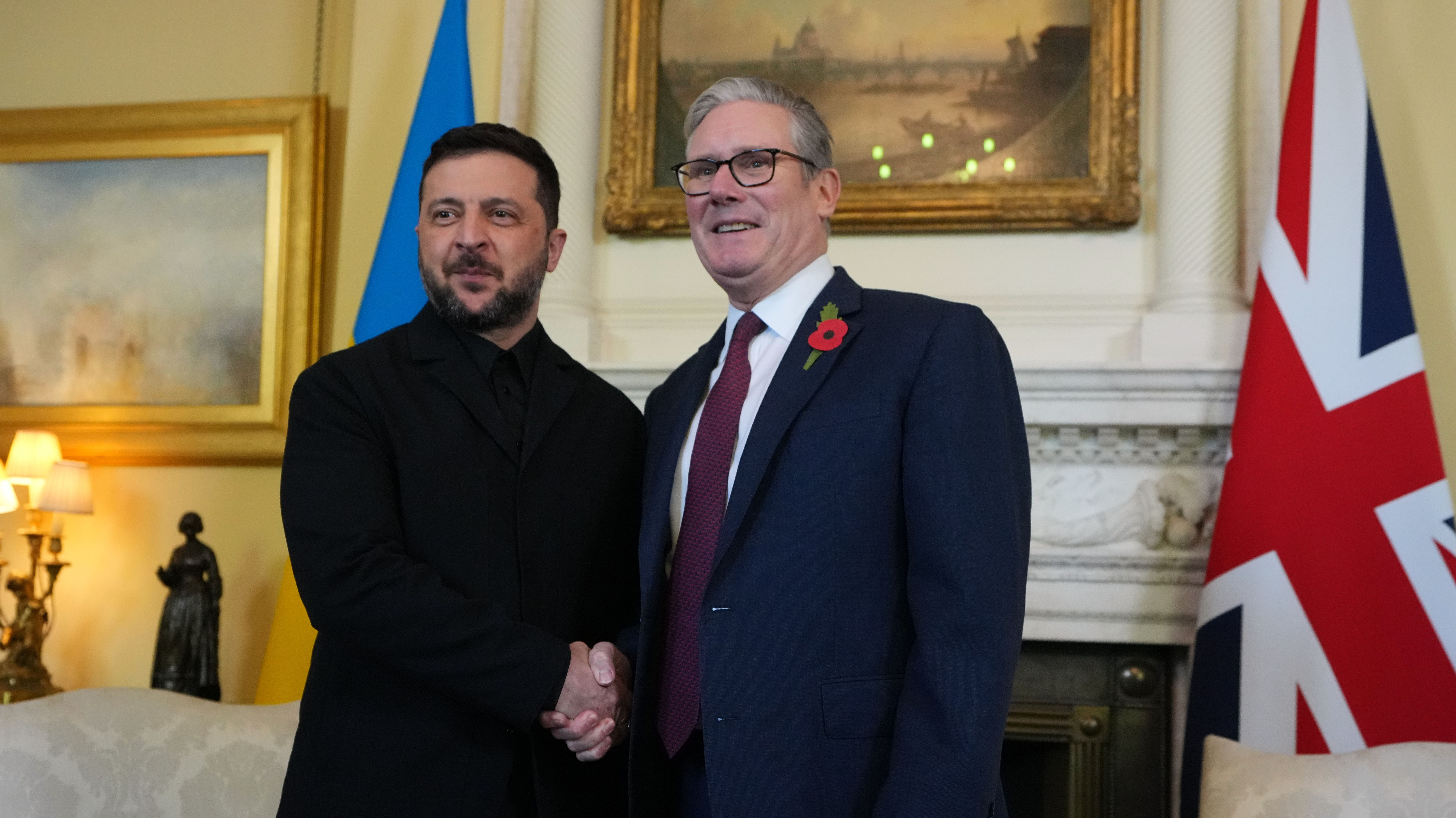 Pivotal moment: Starmer, Macron and Merz meet Zelensky